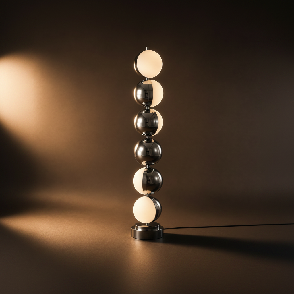 Space-Age Ball Floor Lamp | 70s Italian – Nouvo Mundo – nouvomundo.com