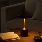retro space age table lamp