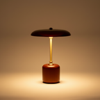 retro space age table lamp