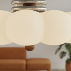 Retro bauhaus cloud ceiling light