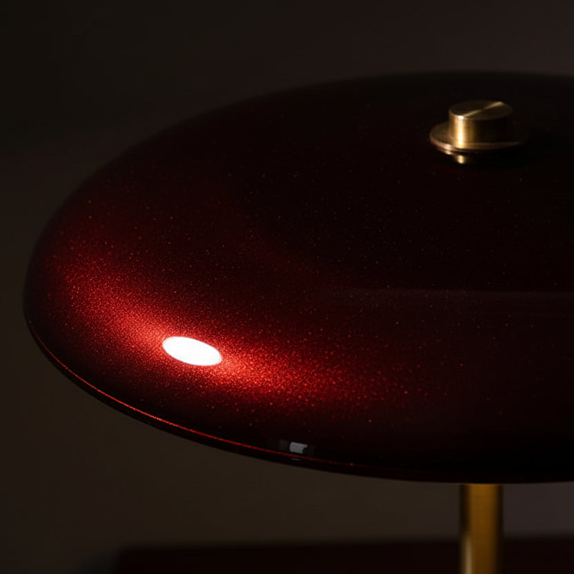 retro space age table lamp
