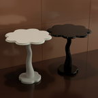 Retro contemporary flower shaped side table