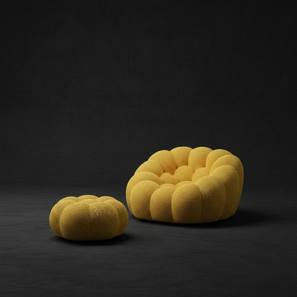 Space age contemporary bubble sofa