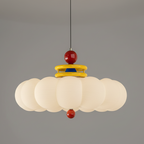 Retro bauhaus cloud ceiling light
