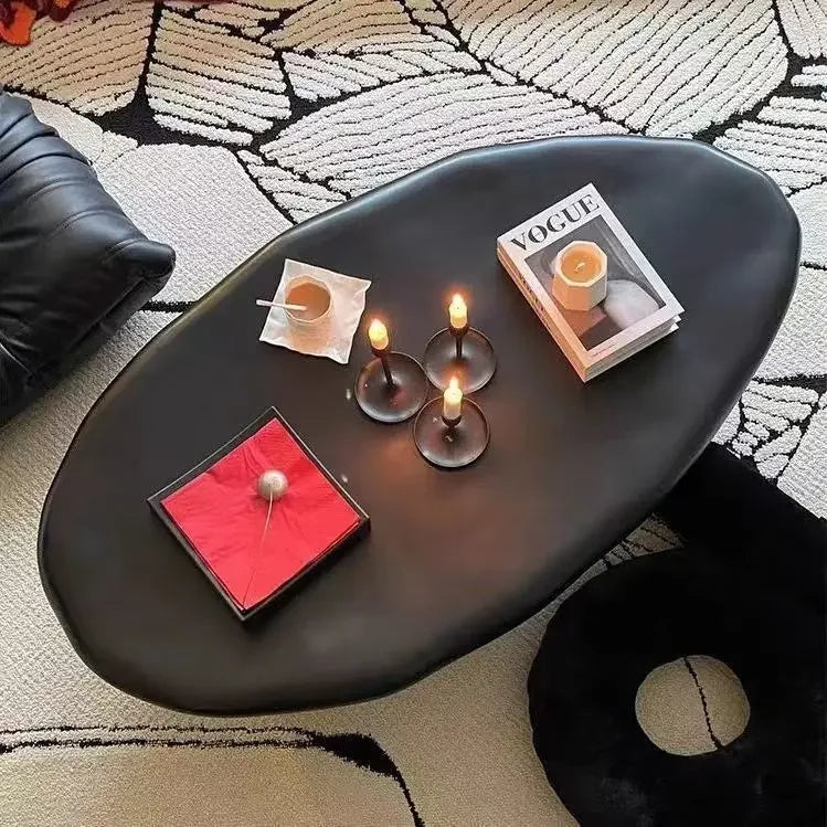 Japandi contemporary tripod coffee table