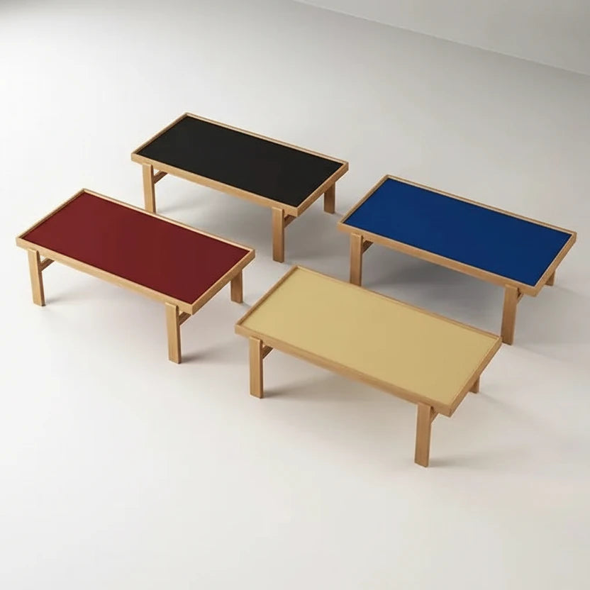 Bauhaus solid oak coffee table