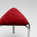 Bauhaus modernist stackable "Dot" stool