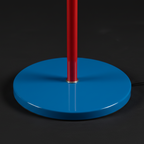 Memphis retro reading metal floor lamp