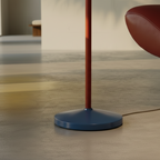 Memphis retro reading metal floor lamp
