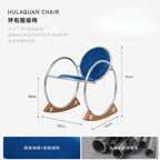 90's bauhaus geometric "dondolo rocking chair"