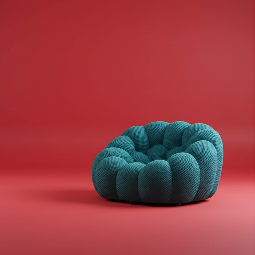 Space age contemporary bubble sofa