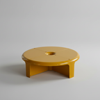 Quattro quarti Italian space age coffee table