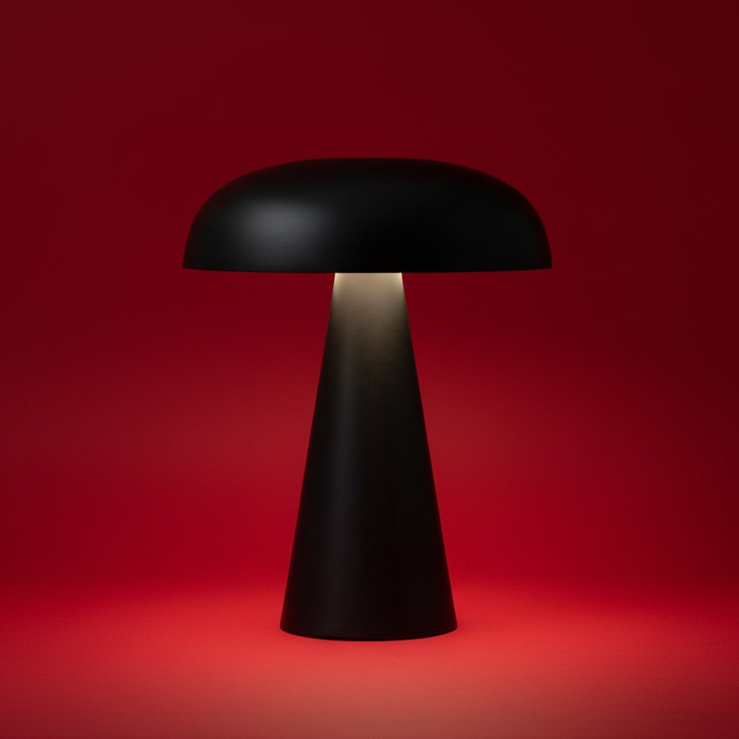 Space age mushroom dimmable portable led lamp "Como SC53"