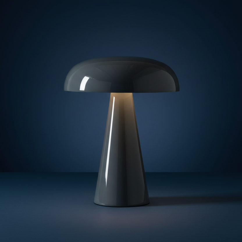 Space age mushroom dimmable portable led lamp "Como SC53"