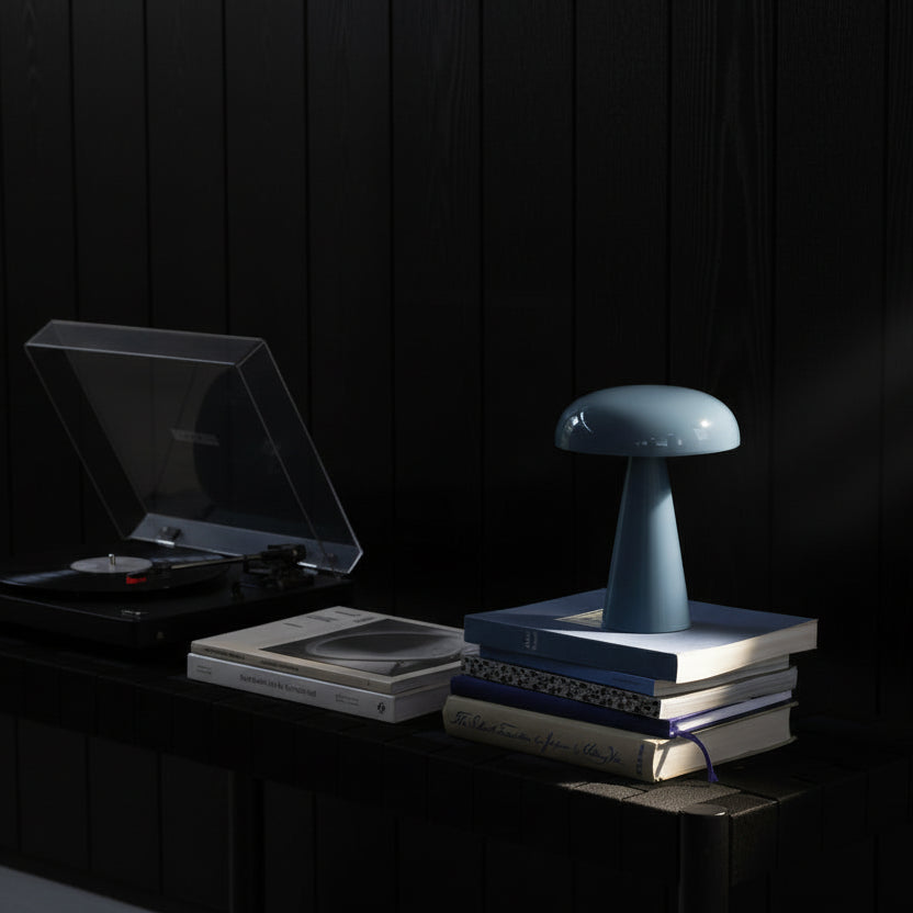 Space age mushroom dimmable portable led lamp "Como SC53"