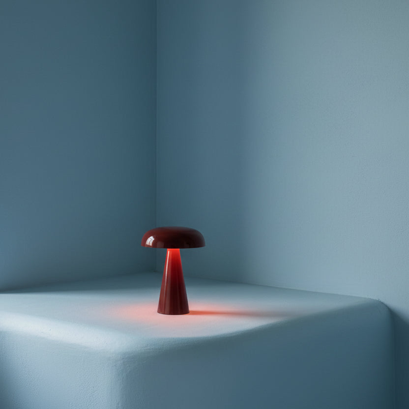 Space age mushroom dimmable portable led lamp "Como SC53"