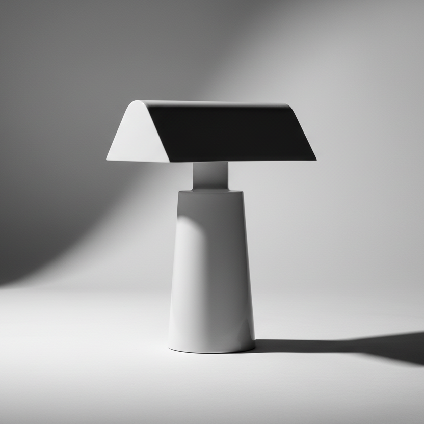 "Caret MF1" space age retro portable cordless rechargeable table lamp