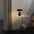 "Caret MF1" space age retro portable cordless rechargeable table lamp
