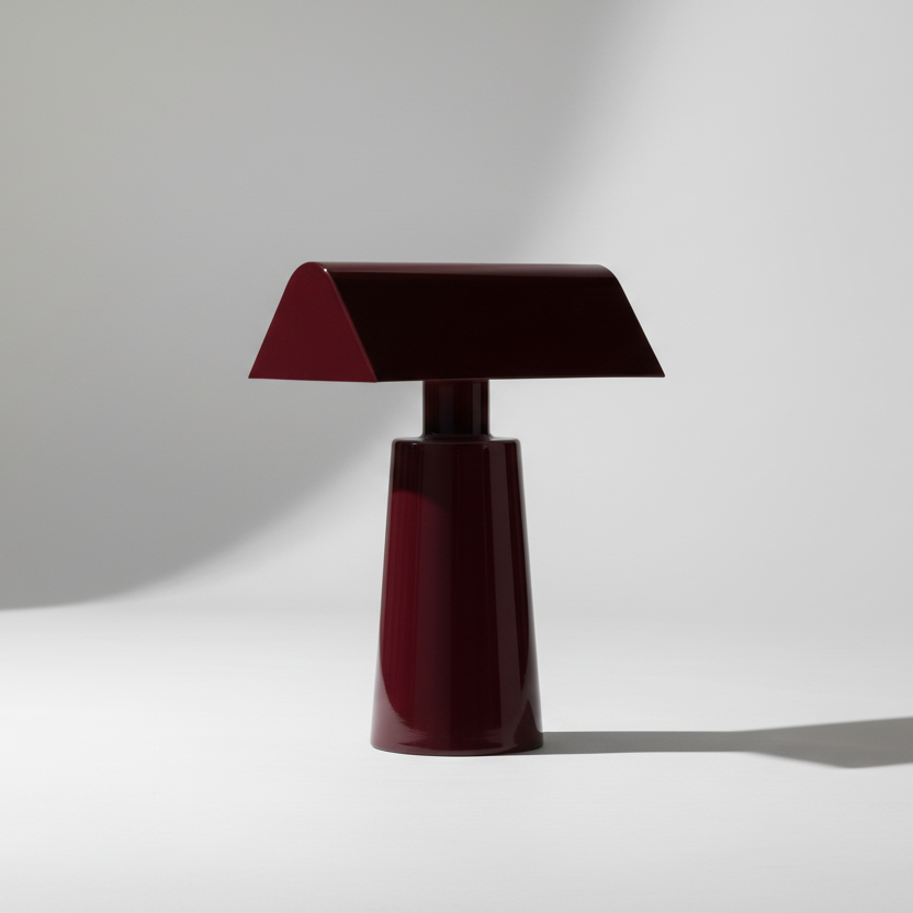 "Caret MF1" space age retro portable cordless rechargeable table lamp