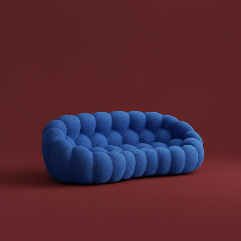 Space age contemporary bubble sofa