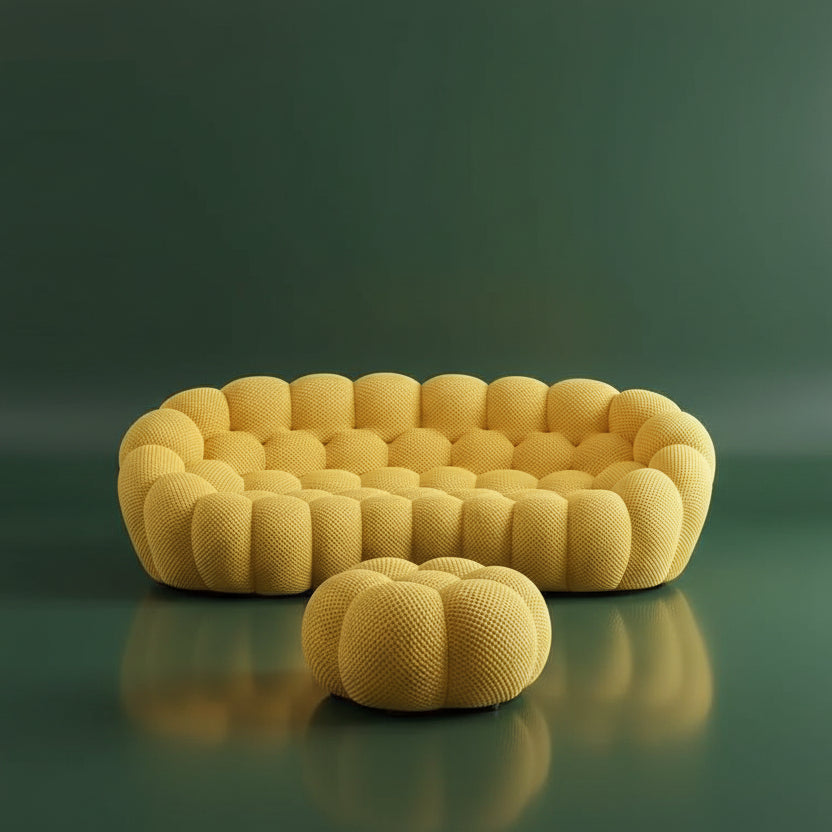Space age contemporary bubble sofa
