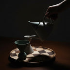Morandi Ceramic Tea Set Gift Box Nordic Handmade Cute Teapot & Tea