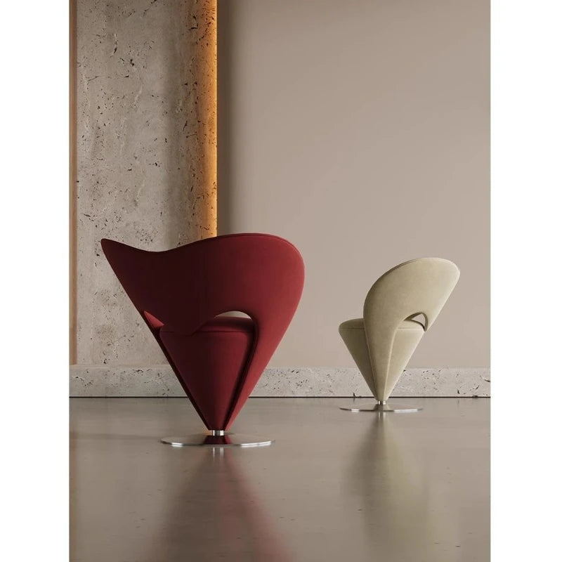 Space age futuristic "cone chair"