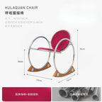 90's bauhaus geometric "dondolo rocking chair"