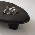 Japandi contemporary tripod coffee table