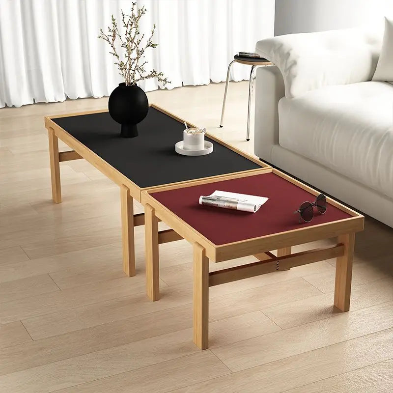 Bauhaus solid oak coffee table