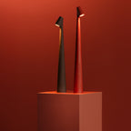 Organic contemporary portable dimmable desk lamp