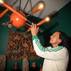 Atomic space age "sputnik" chandelier