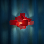 Avant garde memphis stacked acrylic pendant lamp