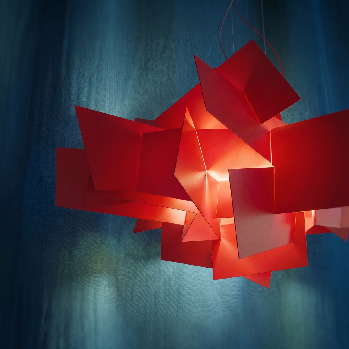 Avant garde memphis stacked acrylic pendant lamp