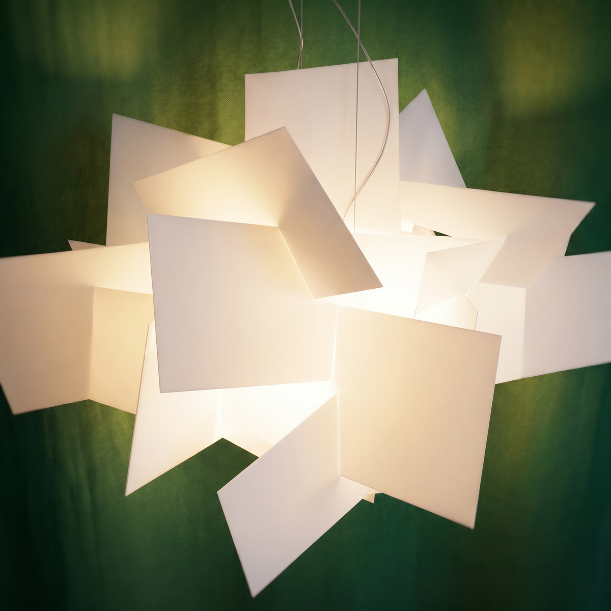 Avant garde memphis stacked acrylic pendant lamp