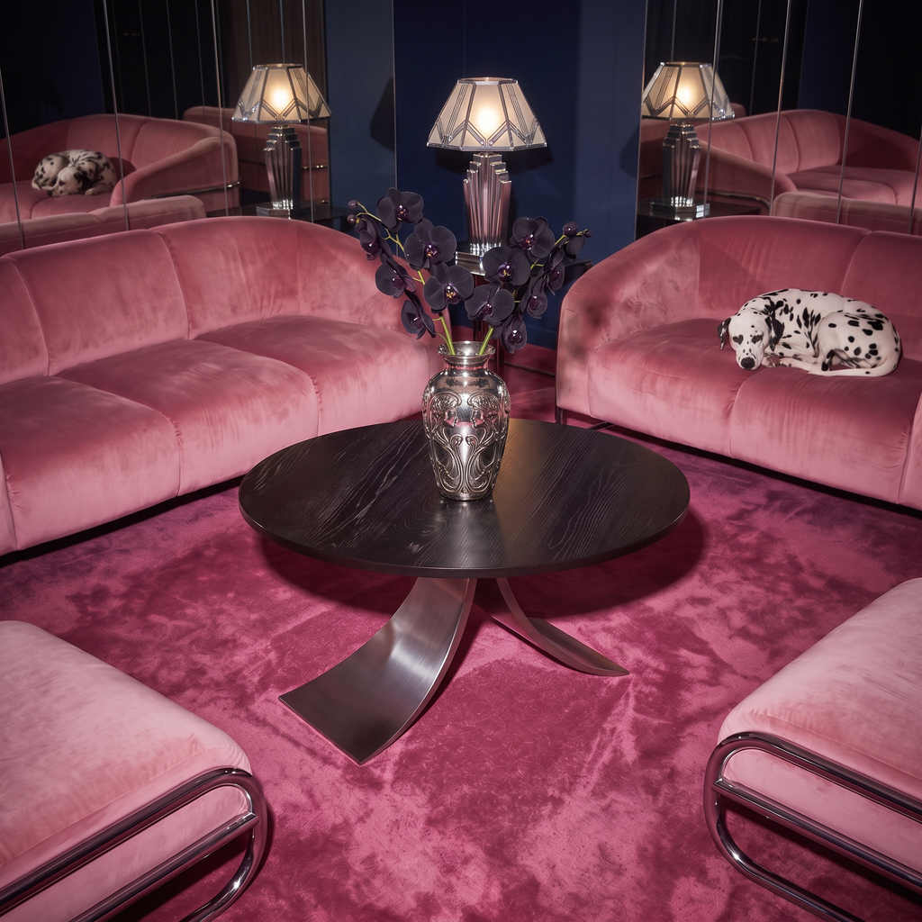 Bauhaus "Mesa redonda round" coffee table
