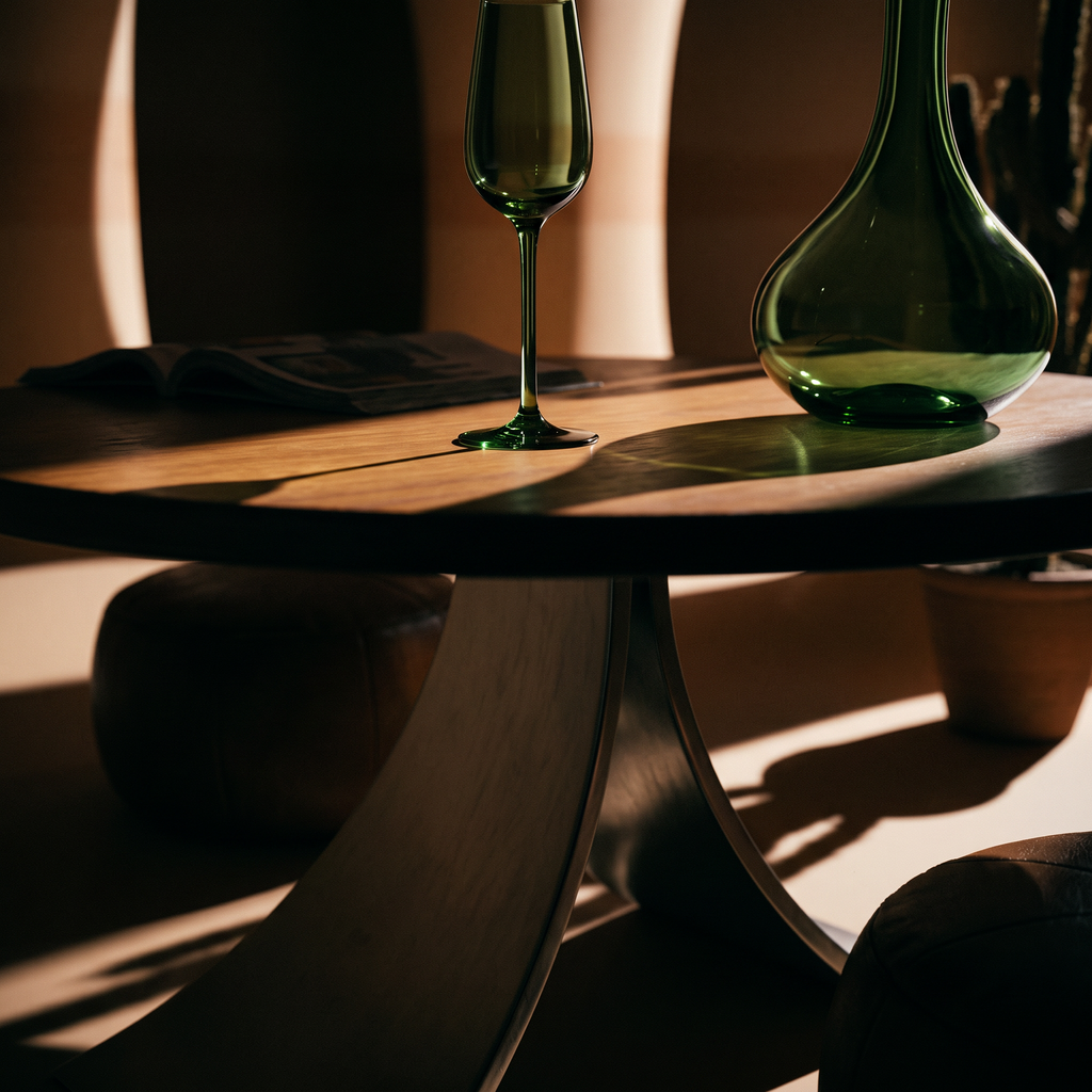 Bauhaus "Mesa redonda round" coffee table