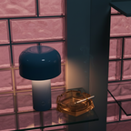 Mushroom lamp bellhop portable table lamp