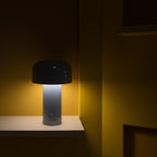 Mushroom lamp bellhop portable table lamp