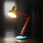 Memphis triplo table lamp