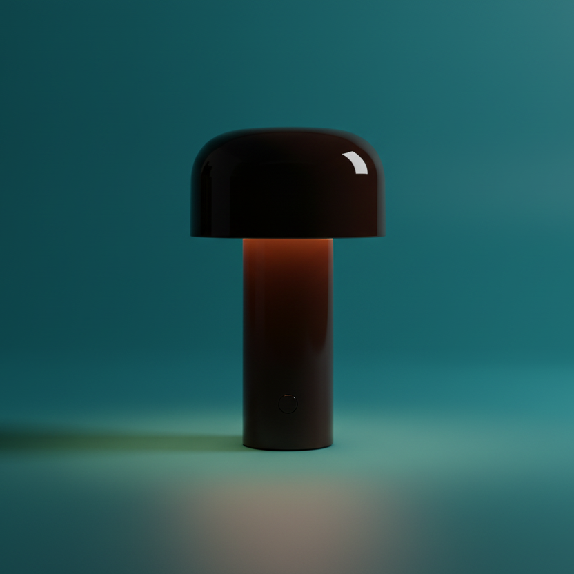 Mushroom lamp bellhop portable table lamp