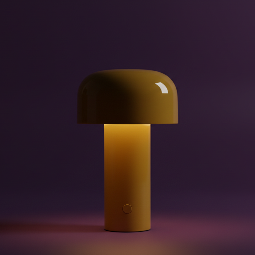 Mushroom lamp bellhop portable table lamp