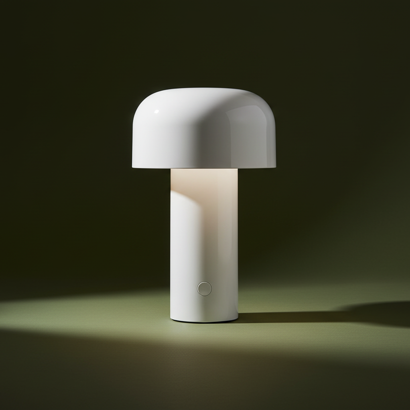 Mushroom lamp bellhop portable table lamp