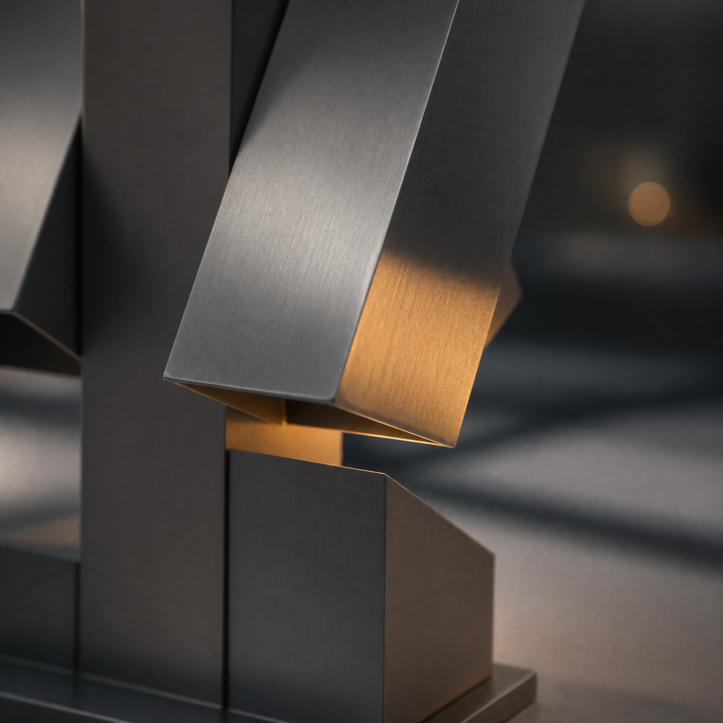 "Tars" brutalism desk lamp