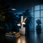 "Tars" brutalism desk lamp