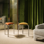 Bauhaus modernist stackable "Dot" stool