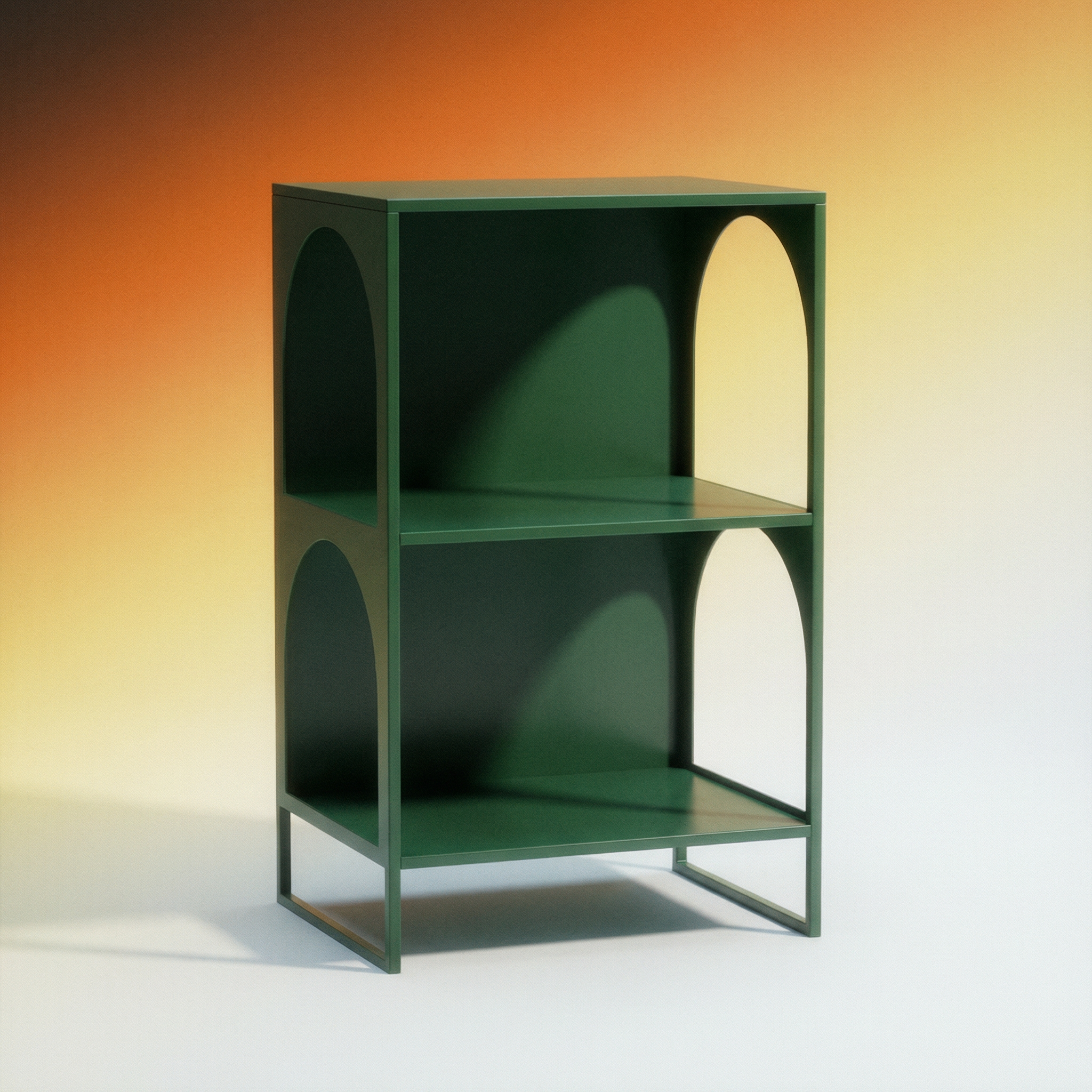 70's memphis avant garde storage shelf