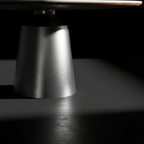 Italian contemporary slate round dining table