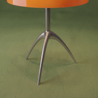 Italian space age glass table lamp accent