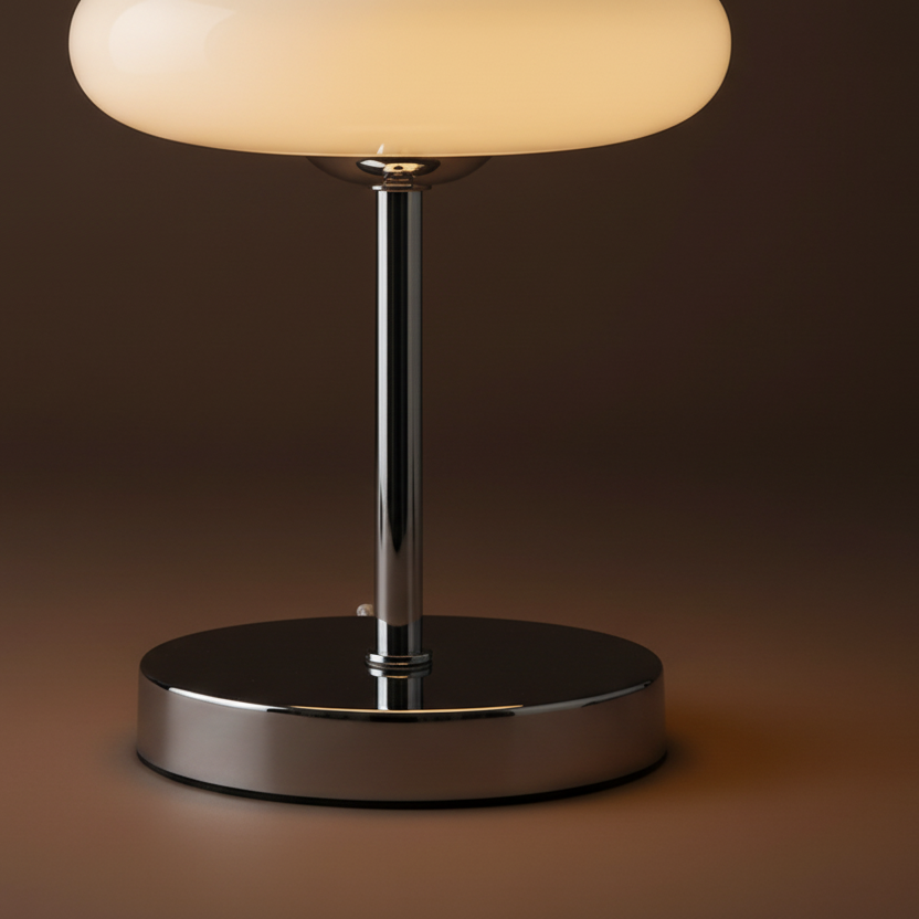 Bauhaus mushroom table lamp with touch dimming  playfull